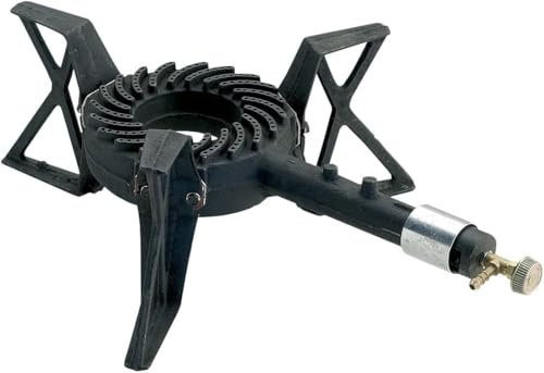 KEMPER - Rechaud gaz fonte 3 Pieds 7KW Butane/Propane 1 Bruleur