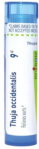 Boiron Thuja Occidentalis 9C Homeopathic Medicine for Painless Wart Removal - 80 Pellets