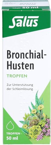 Salus Bronchial-Husten-Tropfen zur Unterstützung der Schleimlösung, 50 ml Lösung