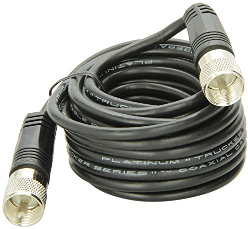 18' RG-58A/U Coaxial Cable With Pl-259 Connectors