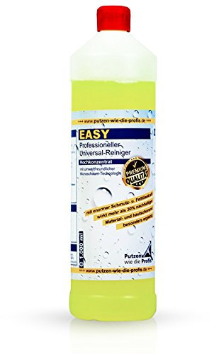 Putzen wie die Profis Easy Universalreiniger | 1000 ml inklusive Dosieraufsatz | Fettlöser mit Mikroschaum-Technologie | Tierversuchsfrei, hautfreundlich & ökologisch abbaubar