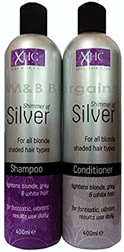 XHC Shimmer of Silver Shampoo + Conditioner Set 400ml by Xpel Hair Care