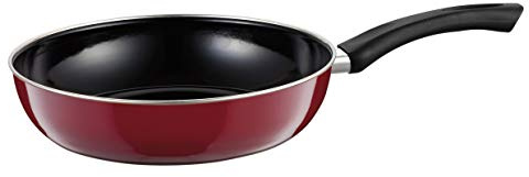 Riess, 0057-008, Emaillepfanne Ø 28cm, Classic, ROSSO, Rot, Volumen (empf.): 2,5 Liter, Herstellung in Österreich, LBH: 47,3x29,2x8,8cm, 2,003kg, Emailliert