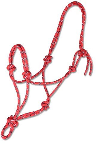 WALDHAUSEN Knotenhalfter, WB, rot