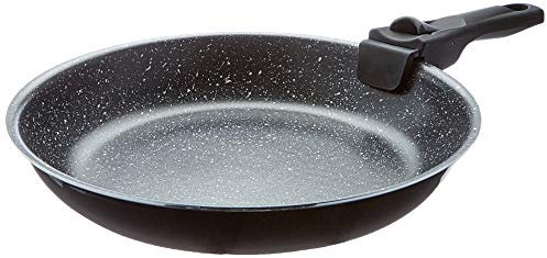 JJA 135110 Set de 2 Poêles + Poignée Amovible Pierre 20/26 cm