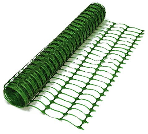 Oypla Heavy Duty Green Safety Barrier Mesh Fencing 1mtr x 25mtr