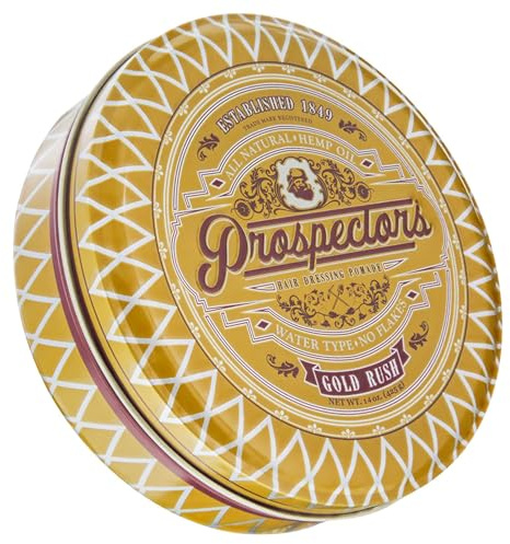 PROSPECTORS Gold Rush Hair Pomade 14 oz Tin Can