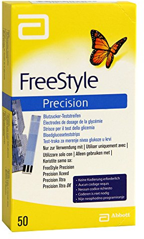 Freestyle Precision Blutzucker Teststr.o.Codier.