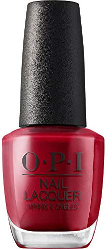 OPI Classic Nail Polish | Long-Lasting Luxury Nail Varnish | Original High-Performance | OPI Red, 15 ml