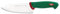 Sanelli Ligne Premana Professional,Couteau Deba Cm.16,Acier Inoxydable,Vert et Rouge,