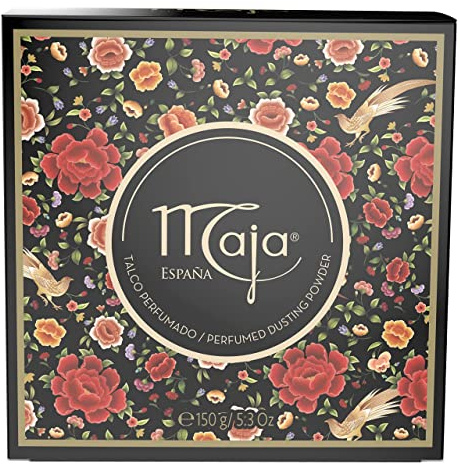 Maja Talquera Cartón con Borla Aplicadora 150 g.