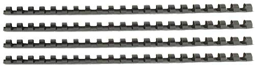 Q-Connect 16mm Binding Comb - Black (Pack of 50)
