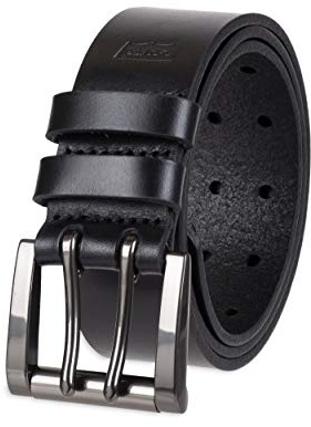 Levi's Men's Double Prong Casual Belt, Black, 38