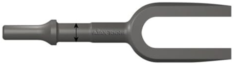 Ajax Tools .498 Fork Chisel, 1-1/4 (AJX-A968)