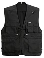 Größe XXL Herren Planam Outdoor Weste Sommer Weste schwarz Modell, 1410060