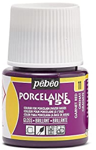 Pebeo Porslin 150 Porslinsfärg, 45 ml, granat