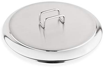 Barazzoni Tummy Coperchio ø22cm, Acciaio Inox 18/10. Made in Italy, Argento, 22 cm