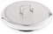 Barazzoni Tummy Coperchio ø22cm, Acciaio Inox 18/10. Made in Italy, Argento, 22 cm