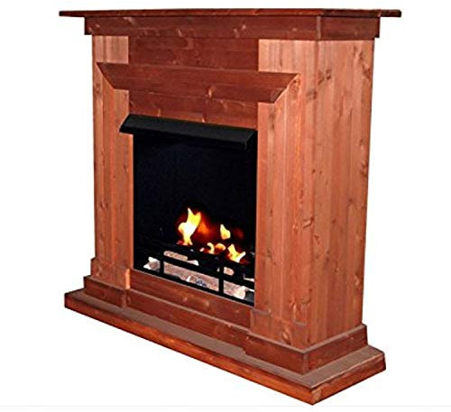 Gel Fireplace Ethanol Fireplace Model Berlin Premium Royal with all accessories – Choice of Colours cherry wood