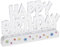 Unique Party Supplies 37043 Blinkende Geburtstagskuchen dekoration - Happy Birthday - Farbwechsel, 4.5w x 3.5h