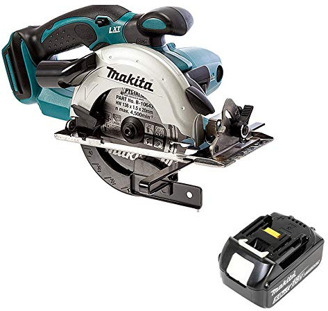 Makita DSS501 18V LXT Cordless Li-Ion Circular Saw 136mm with 1 x 5Ah Battery