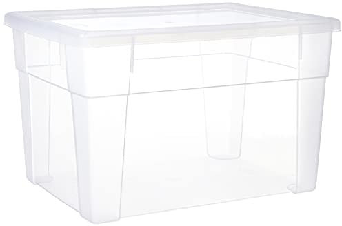 Stefanplast 3870420 Visualbox, Scatola di plastica, Bianco Trasparente, 39 x 29 x 24 cm