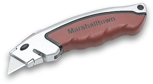 Cuchillo de yeso de Marshalltown, cuchillo para alfombras, cortador con mango Durasoft