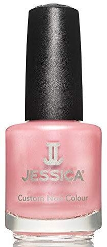 JESSICA Custom Colour Nail Polish | Award-Winning Polish | Strengthening Nail Polish, Long Lasting Nail Varnish | Chip-Resistant & Hard-Wearing for Salon-Quality Finish | Desert Rose | 14.8ml