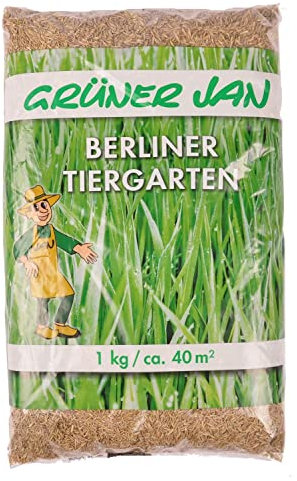Rasensamen Berliner Tiergarten 1 Kg Saatmischung Rasenmischung Rasensaat Rasen