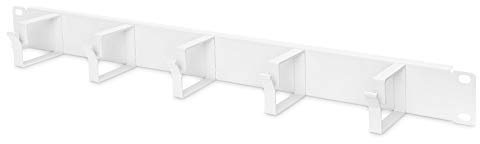 DIGITUS Kabelbytespanel - 1U - 5 styrfästen 44 x 60 mm - 19 tum - Nätverksskåp - patchkabel - grå
