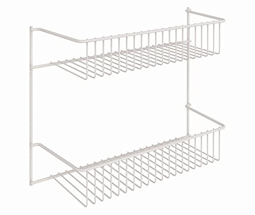 ClosetMaid 8002 2-Tier Wall Rack, 12-Inch Wide