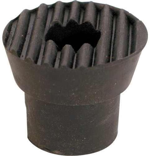 Prime-Line U 9163 1 In., Black, Rubber, Replacement Tips for Drop Down Door Holders (2 Pack)