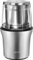 MPM MMK-06M Macinacaffè Elettrico + Macinino Multiuso, Grinder 2 Tipi di Lama, Macina Semi, Spezie e Noci, Funzione a Impulsi, 2 Contenitori da 70g, Acciaio Inossidabile, 200W