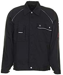 Planam 2114044 Size 44 Canvas 320 Waisted Jacket - Black