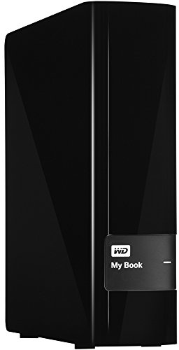 WD 6TB My Book Desktop External Hard Drive - USB 3.0 - WDBFJK0060HBK-NESN,Black