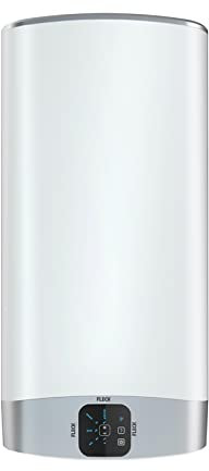 Fleck 100 EU Duo 5 Thermos Elettrico 100 Litro, Scaldabagno Orizzontale o Verticale, Garanzia Totale 3 Anni Misure: 50,6 x 27,5 x 125,1 cm, Bianco, Frabricato per essere installato in Spagna, 100 L