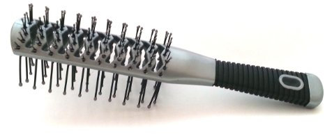 Efalock Doppel-Vent-Bürste silber