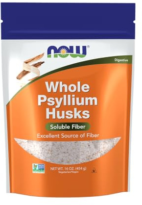 Now Foods Whole Psyllium Husks (454g) Sans saveur - Aliments fonctionnels - Super Aliments