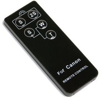 Khalia-Foto - Disparador remoto por infrarrojos para Canon EOS 60D, 7D, 5D Mark II, 600D, 550D, 500D, 450D, 400D, 350D, 300D, 300Dx, 30(v), 33(v), 50(e), 1D Mark IV, G6, G5, G3, G2, G1, S70, S60, S1IS, Pro1 y Pro 90 IS (similar a Canon RC-1 y RC-5)