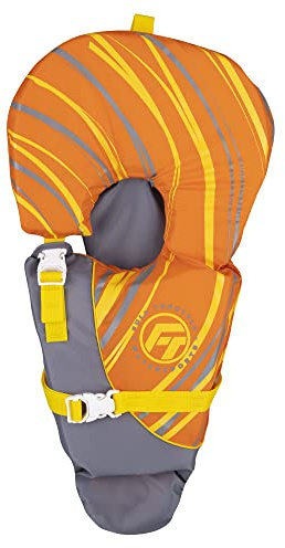 Full Throttle U.S. Coast Guard Approved Baby-Safe Life Jacket For Infants Less Than 30 Pounds For Pool, Beach, Or Boat