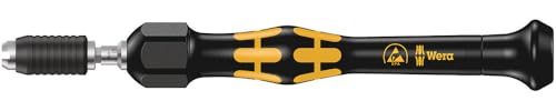 Wera '05074802001 1430 Kraftform Micro ESD einstellbarer Drehmomentschraubendreher mit Schnellwechselfutter, 0,02 - 0,06 Nm