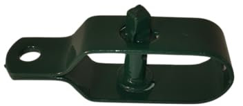 NRV-Outdoorbedarf Drahtspanner, grün kunststoffbeschichtet, 90 mm (5 Stück, Grün, Grösse 90 mm, 77 Gramm Einzelgewicht)