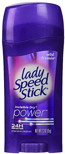 Lady Speed Stick Deodorant 2.3 Ounce Wild Freesia (68ml) (3 Pack)