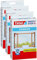 tesa Standard Fliegengitter für Fenster, 1,3 m x 1,5 mm, Schwarz