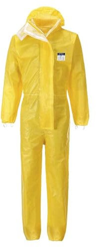 Portwest Combinaison BizTex microporeuse type 3/4/5/6, Couleur: Jaune, Taille: XXL, ST70YERXXL