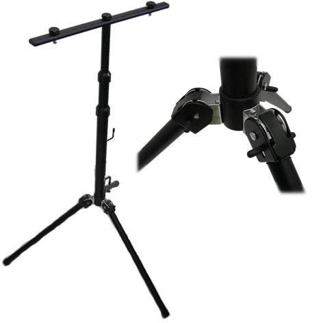 Trípode doble para foco halógeno, estable, negro, proyector, faro...