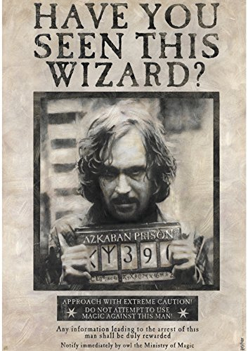 ABYstyle - HARRY POTTER - Poster - Wanted Sirius Black (91.5x61)