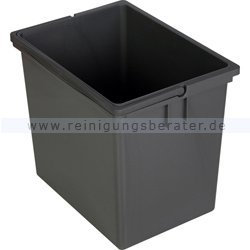 Vermop Eimer, Kunststoffeimer anthrazit 8 L Putzeimer für viele Putzwagen, Reinigungswagen
