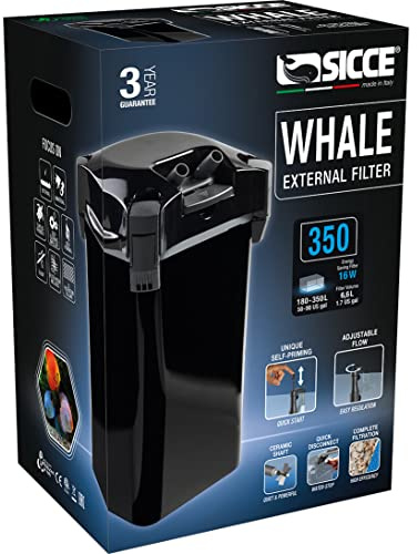 Sicce 956830 Aquarien Außenfilter Whale 350 mit Zubehör