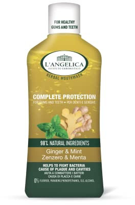 L'ANGELICA Mouthwash Anti-Plaque Fresh Breath 500 Ml Care And Dental Hygiene
